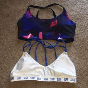 Sport bras :) very cute!